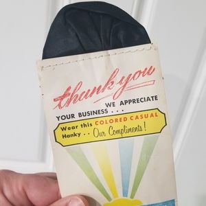 Vintage pocket hanky